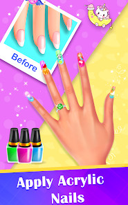 Nails Salon Games - Nail Art图片4