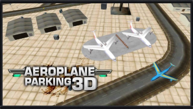 飞机停车场3D图片3