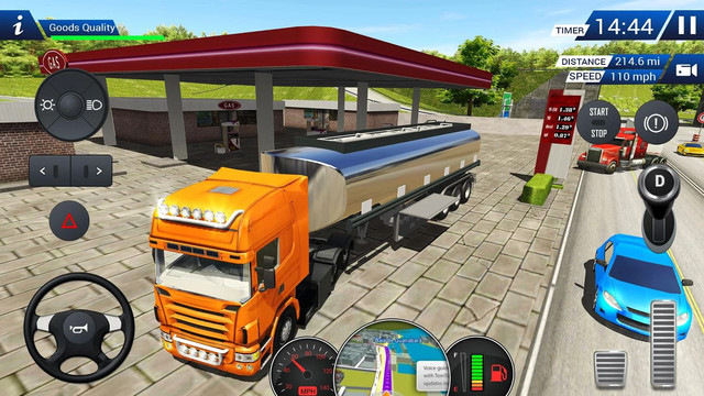 欧洲卡车模驾驶拟器2018年 - Truck Driver Simulator图片3