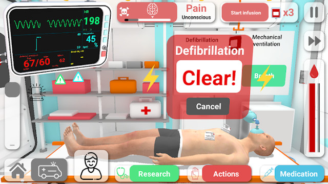 Reanimation inc: 3D Medical Ambulance Simulator修改版图片3