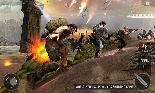 World War II Survival: FPS Shooting Game图片16