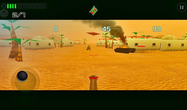Tank Battle 3D: Desert Titans图片1