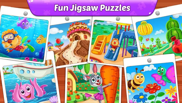 Puzzle Kids - Animals Shapes and Jigsaw Puzzles图片4
