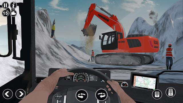 Snow Excavator Simulator Games图片4