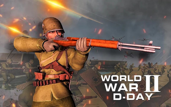 d日第二次世界大战：ww2射击游戏3d图片2