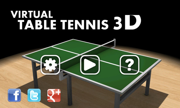 虚拟乒乓球3D图片2