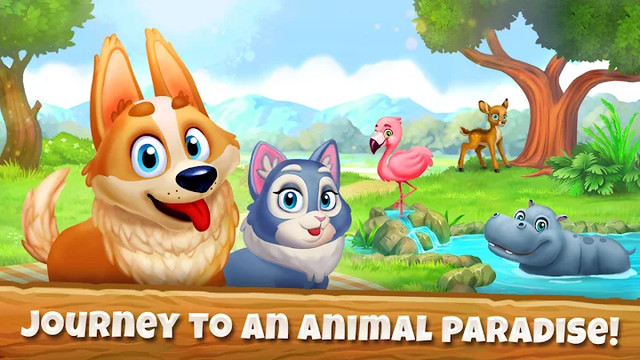 Animal Tales: Fun Match 3 Game图片1