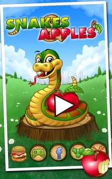 小蛇吃苹果图片3