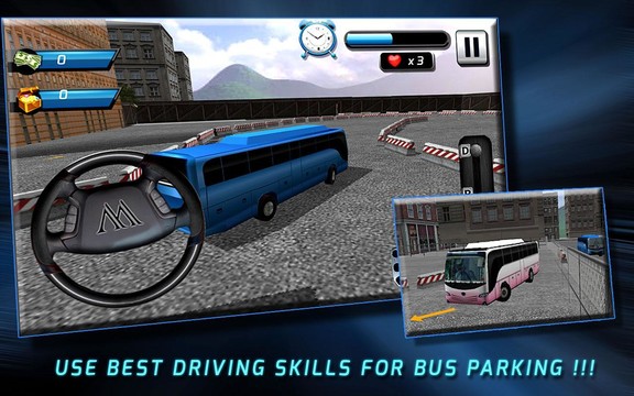 3D巴士泊车模拟游戏图片3
