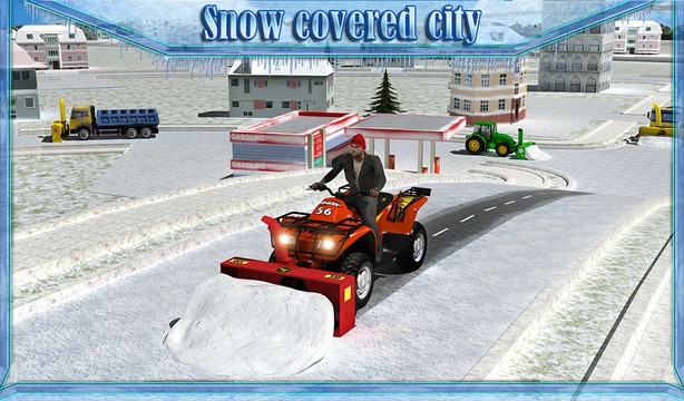 Snow Blower Truck Simulator 3D图片11