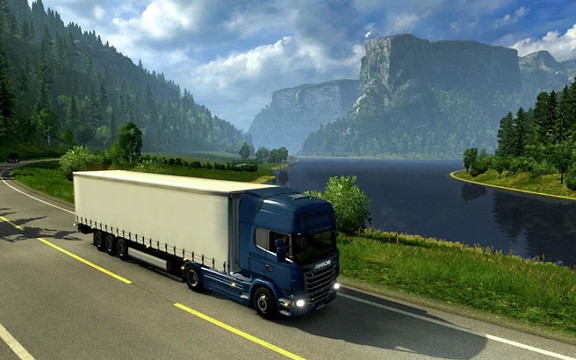 驾驶 盛大 印度人 市 货物 卡车 主动 3D图片3