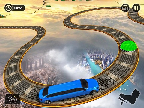 不可能的豪华轿车驾驶模拟器游戏轨道图片3