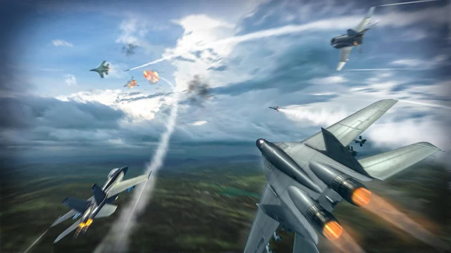 空战 - 现代战争 飞行游戏图片2