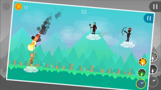 Funny Archers - 2 Player Games图片10