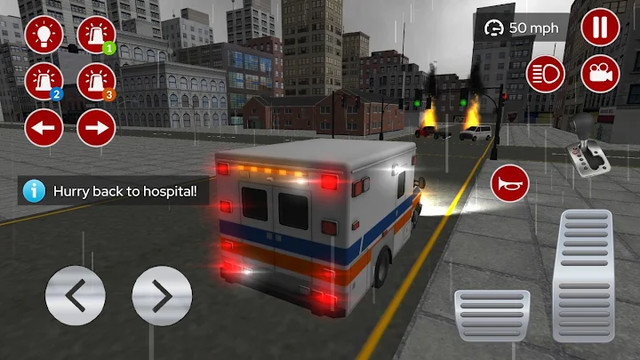真正的救护车应急模拟器2021图片3