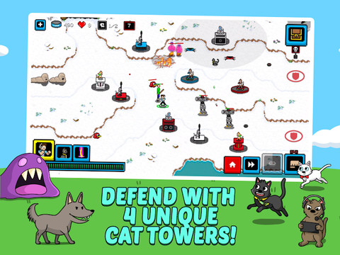 Cats & Cosplay: Epic Tower Defense Fighting Game图片9