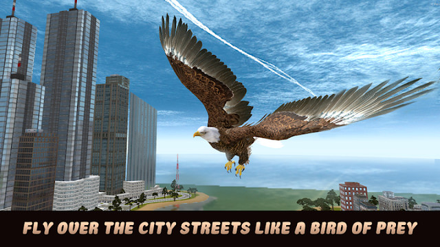 City Bird Eagle Simulator 3D图片4