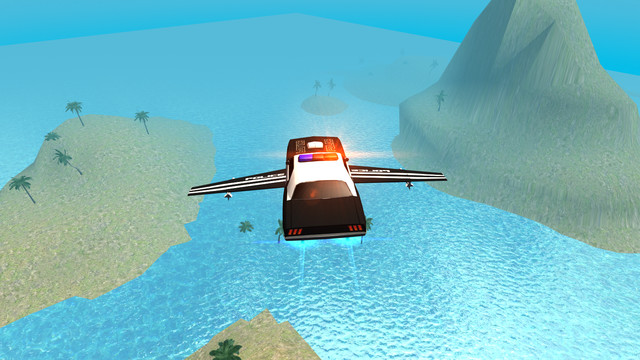 Flying Car Free: Police Chase图片5
