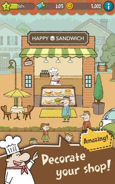 可爱的三明治店图片5