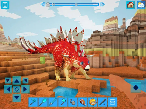 RaptorCraft 3D: Survival Craft ► Dangerous Worlds图片2