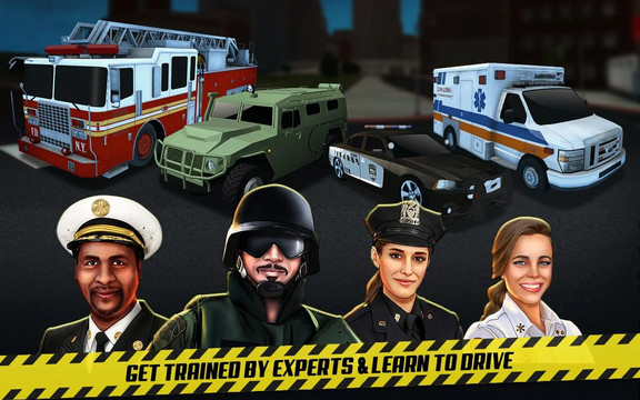 Emergency Car Driving Simulator图片5