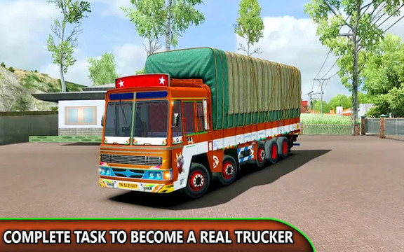 Indian Truck Offroad Cargo Drive Simulator图片1