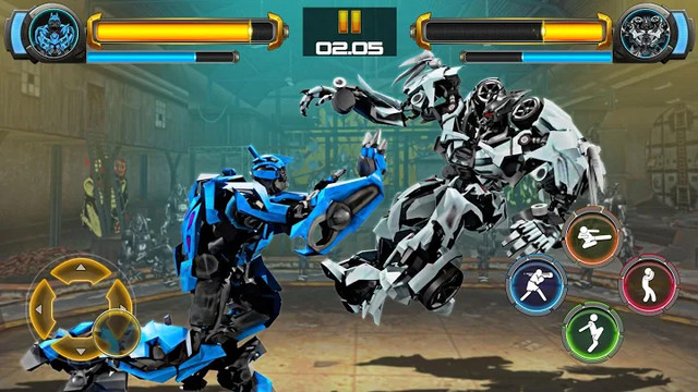 Robot Fighting Games: Real Transform Ring Fight 3D图片1