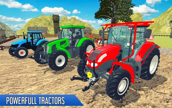 Tractor Thresher Games 3D: Farming Games图片3