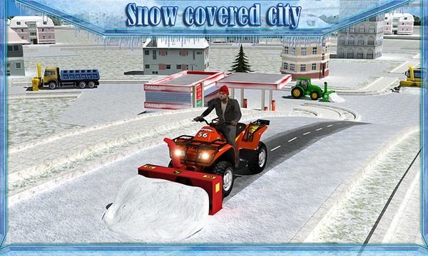 Snow Blower Truck Simulator 3D图片5