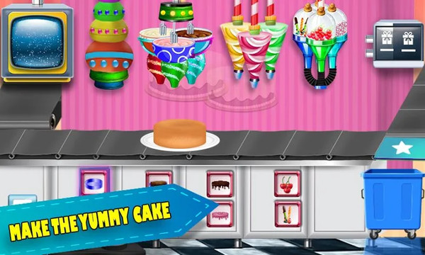 生日巧克力蛋糕厂：甜品食品游戏图片1