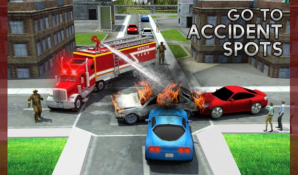 消防救援卡车模拟3D Firefighter Truck图片1