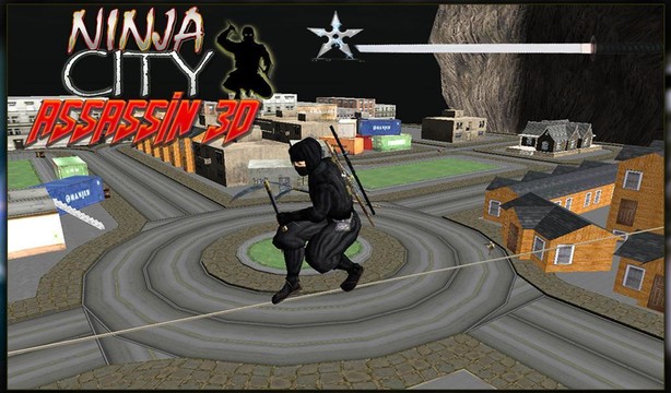 城市忍者刺客战士3D图片10