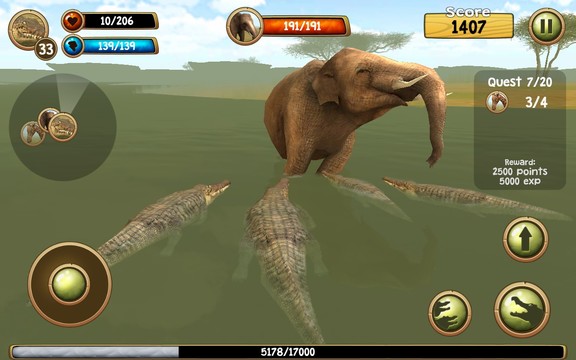 Wild Crocodile Simulator 3D图片6