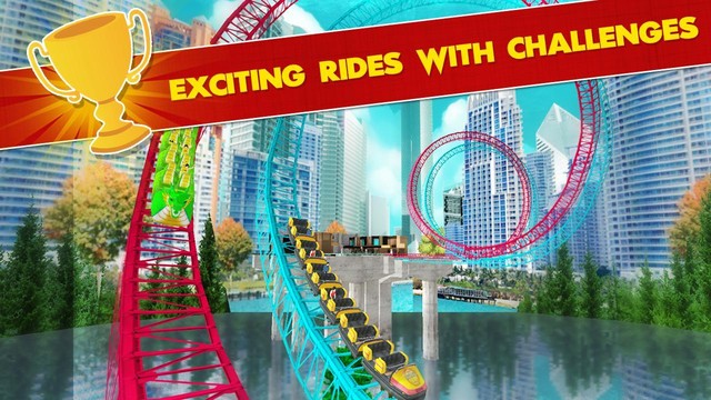 Roller Coaster Racing 3D 2 player图片8