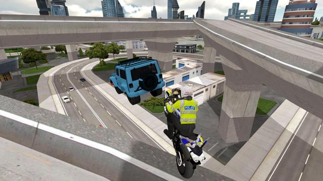 警用摩托自由世界模拟3D图片3
