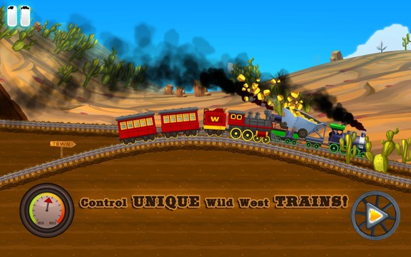 Western Train Driving Race图片5
