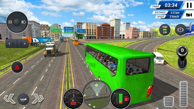 公交车模拟器2019  - 免费 - Bus Simulator 2019 - Free图片2