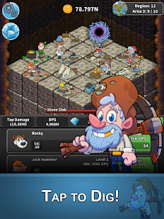 Tap Tap Dig - Idle Clicker Game图片4