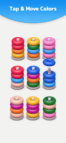 Color Sort 3D — Hoop Stack图片4