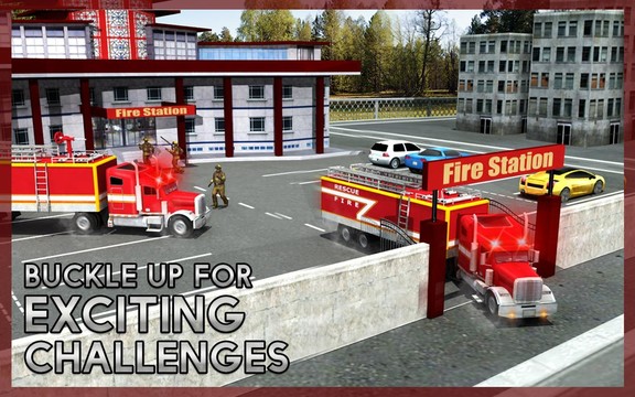 消防救援卡车模拟3D Firefighter Truck图片2