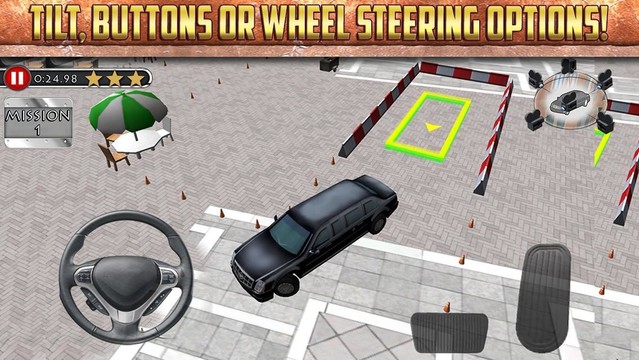 3D Limo Parking Simulator Game图片4