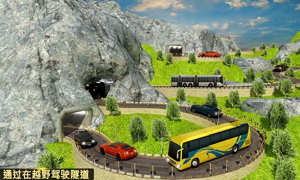 越野客车爬坡3D图片17