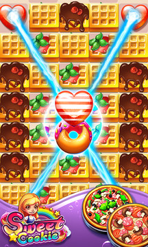 曲奇餅乾Sweet Cookie -2019 Puzzle Game图片2