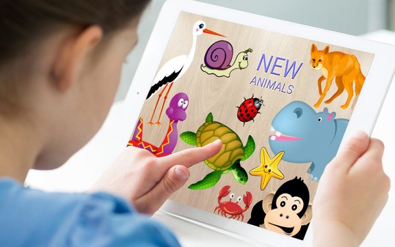 幼儿拼图游戏 - 动物 -教育学习儿童游戏图片2