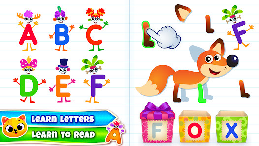 Bini ABC Kids Alphabet Games!图片5