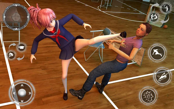 School Girl Survival Battle 3D图片2