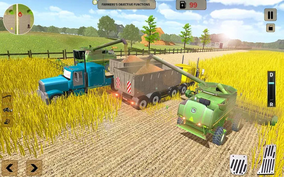 真正的拖拉机农业模拟器2018年图片1