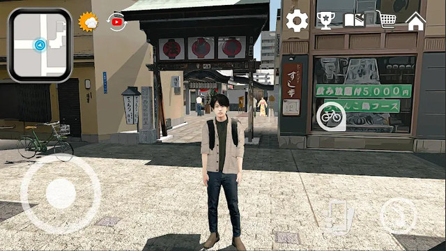 大阪外送员模拟器-日本虚拟旅游 3D图片4