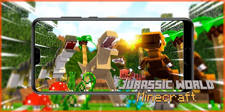 Jurassic Minecraft World PE 2020图片1