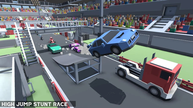 Simple Stunt Car Race图片8
